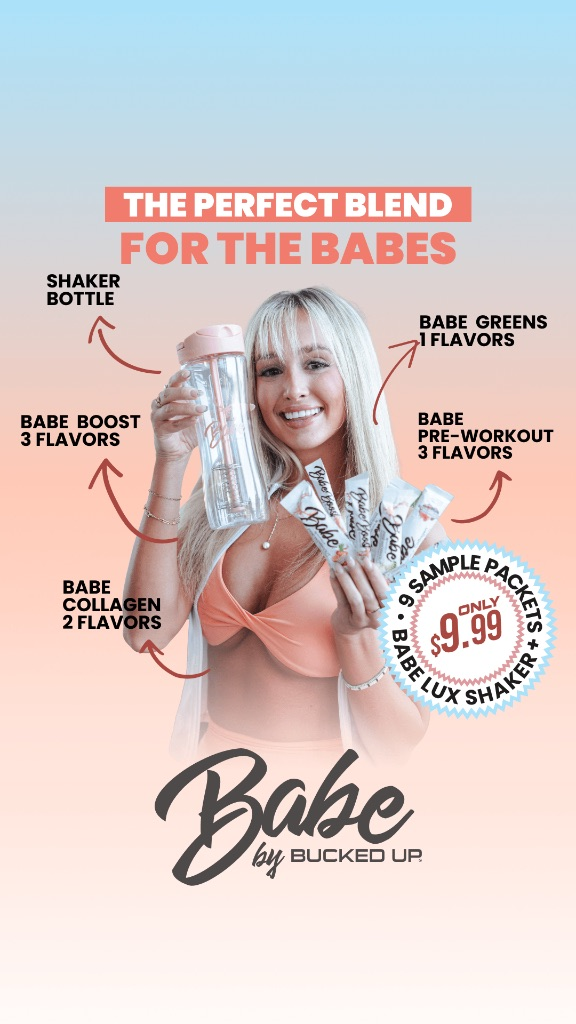 Babe by Bucked Up - Perfect Blend Sampler Pack - Only $9.99