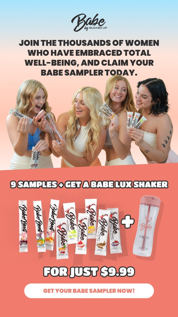 Babe Sampler - 9 Samples + Babe Lux Shaker - Only $9.99