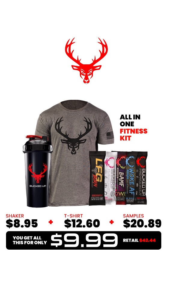 All In One Fitness Kit Red Edition - Only $9.99