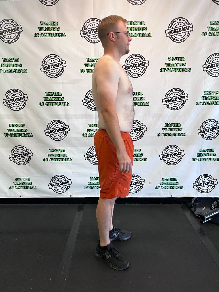 Mike A. Before - Body Recomposition at Master Trainers